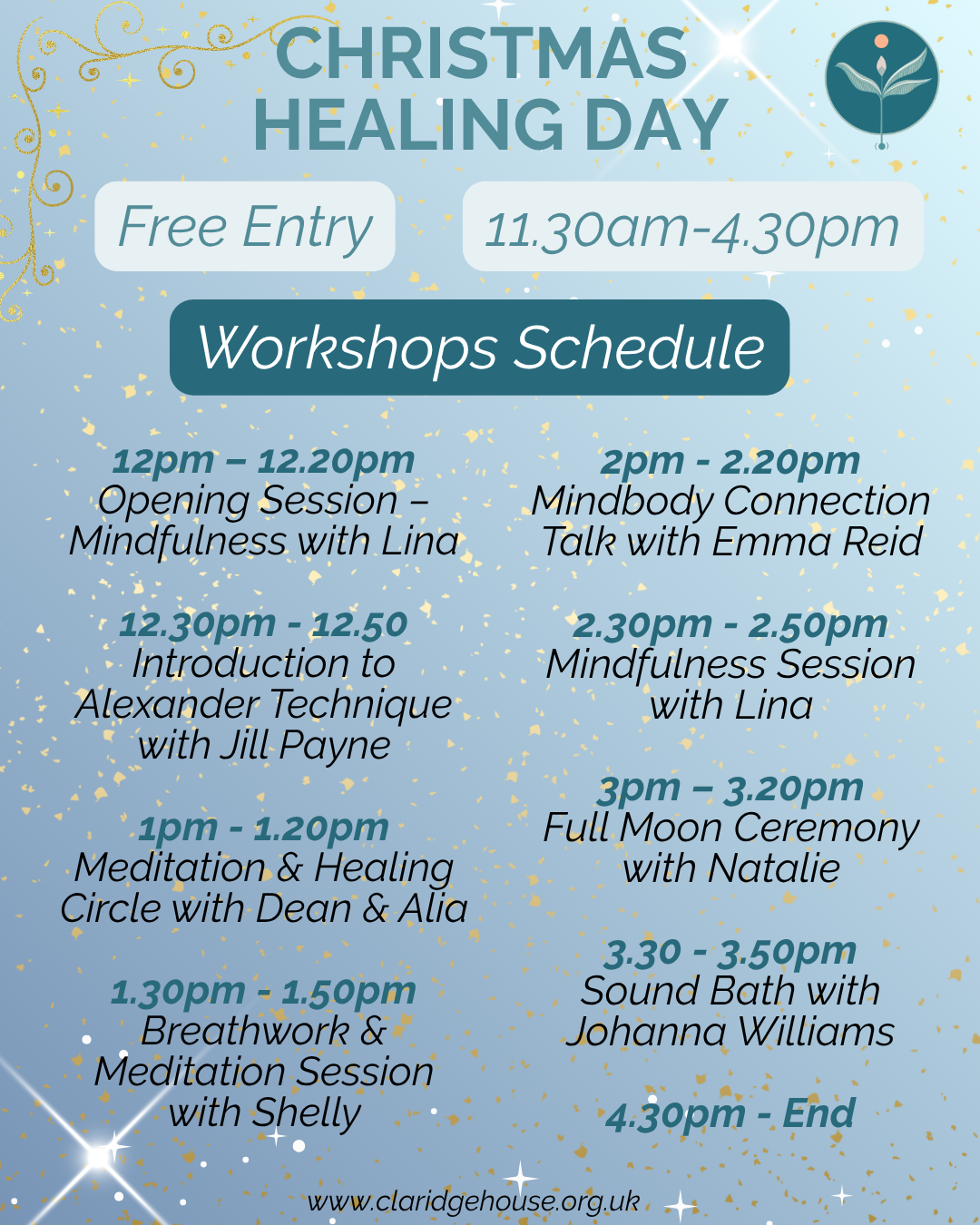 Christmas Healing Day - December - Image 2