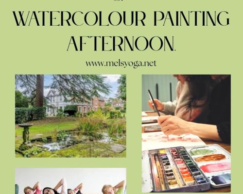 Chair yoga & watercolour