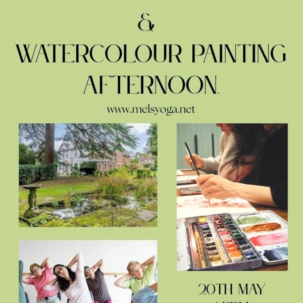 Chair yoga & watercolour